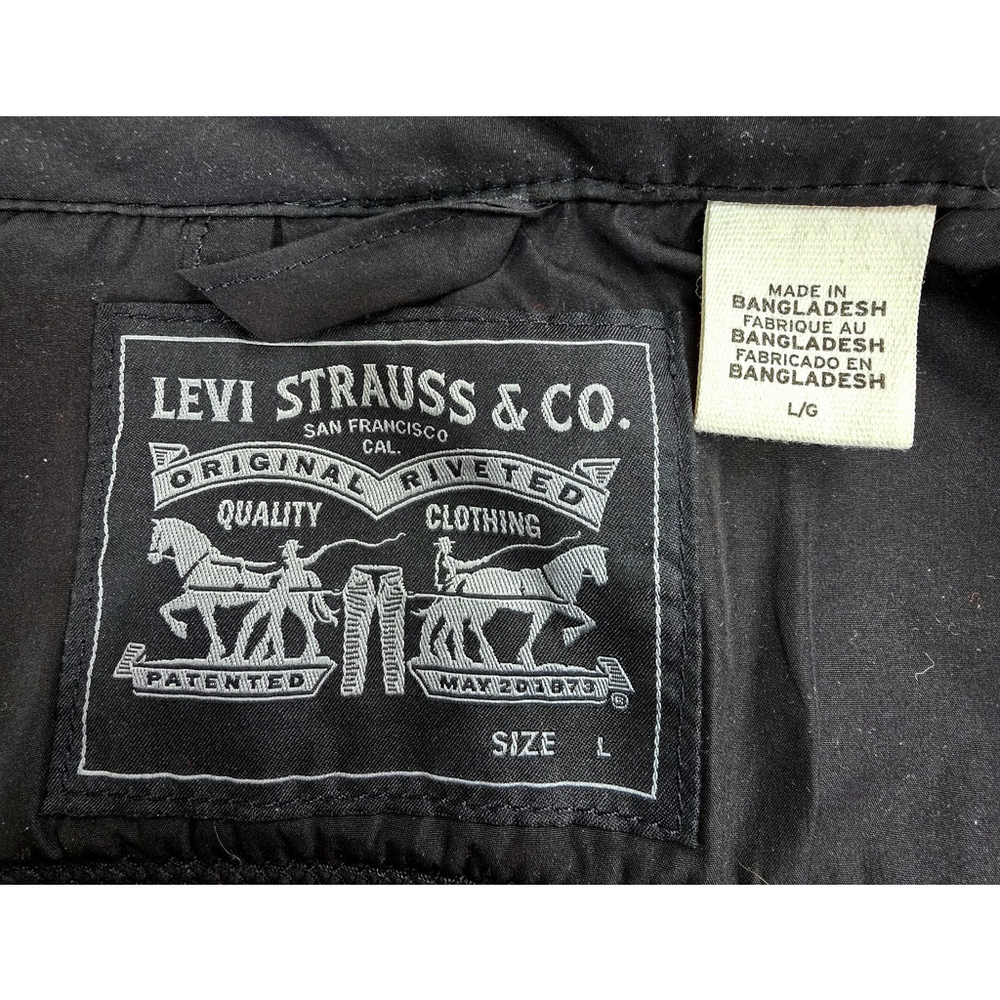 Levi’s Sherpa Trucker Jacket Men L Buffalo Plaid Ranch Americana Hunting - Picture 5 of 12